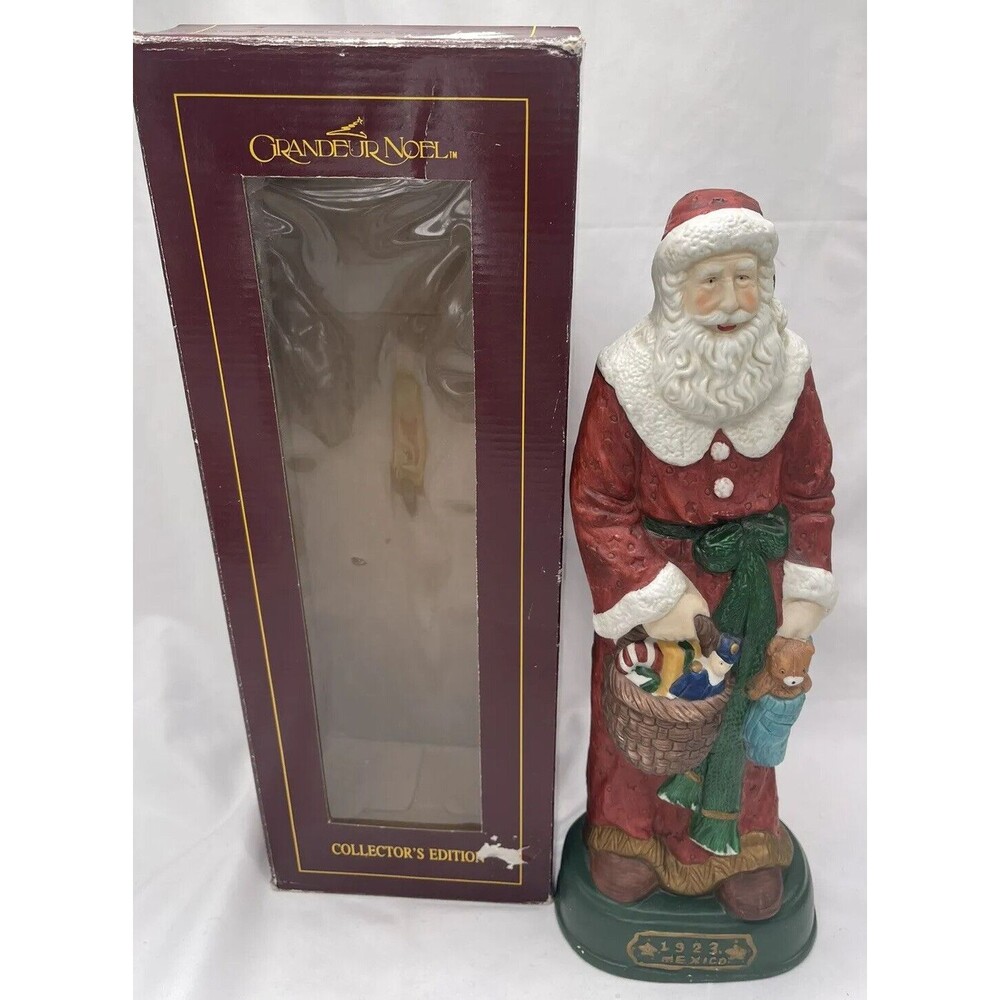 Grandeur Noel Santa Claus of the World 13" 1923 Mexico Hand Painted Porcelain